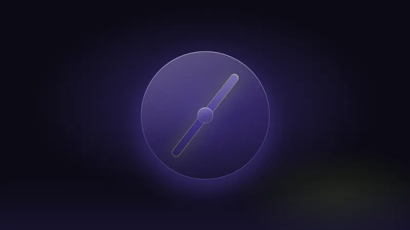 Rules card with daily and maximum loss lines next to USDT and USDC coins on a dark violet grid
